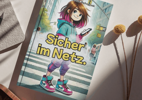 Sicher im Netz unterwegs - ein Kinderbuch für Kinder von 5-9 Jahren.